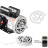 VEVOR 5HP Air Compressor Motor Reversible Durable Steel-4