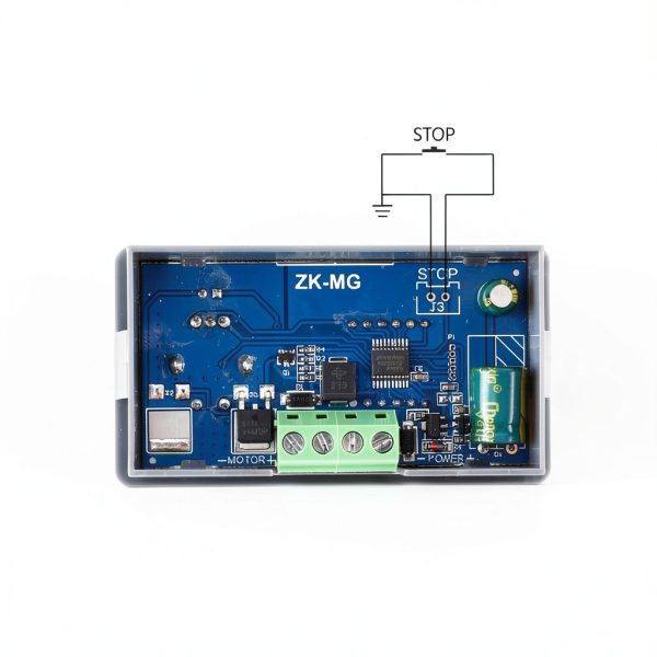 PEMENOL Motor Driver DC 5V-24V 15A Digital Encoder Control-1