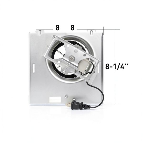 Motoasis 50CFM Bathroom Fan Motor Upgrade Copper Quiet-4