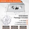Hiorucet S0503B000 Bathroom Fan Motor Copper Quiet-1