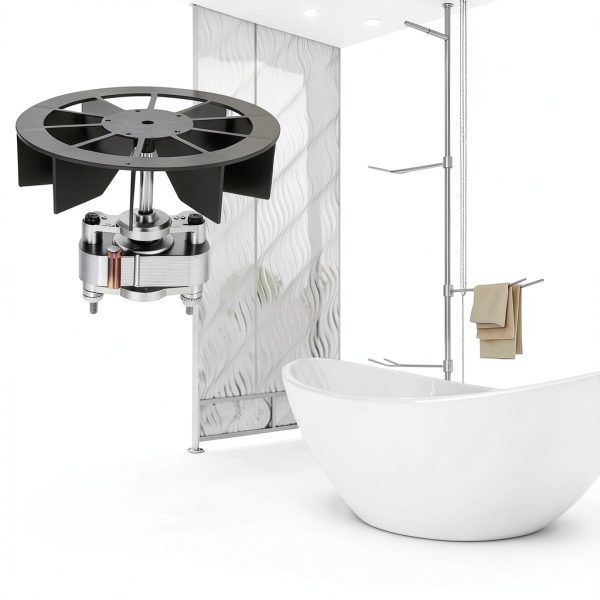 Hiorucet Bathroom Fan Motor Replacement Quiet Easy Install-7