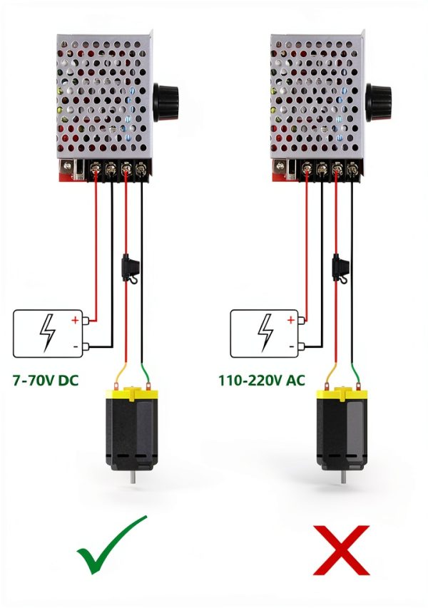 Shenzhen Jie Wei Wo DC Motor Speed Controller 30A PWM-2