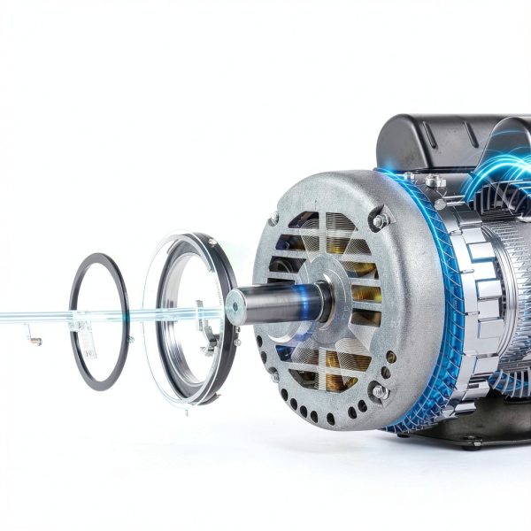 VEVOR 5HP Air Compressor Motor Reversible Durable Steel-2