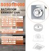 Hiorucet S0503B000 Bathroom Fan Motor Copper Quiet-2