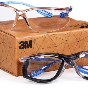 3M Safety Glasses Virtua CCS 2-Pack Clear Size Anti-Fog Anti-Scratch-0