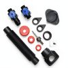 EarthMinded DIY Rain Barrel Diverter Kit - Black Metal Plastic for-2